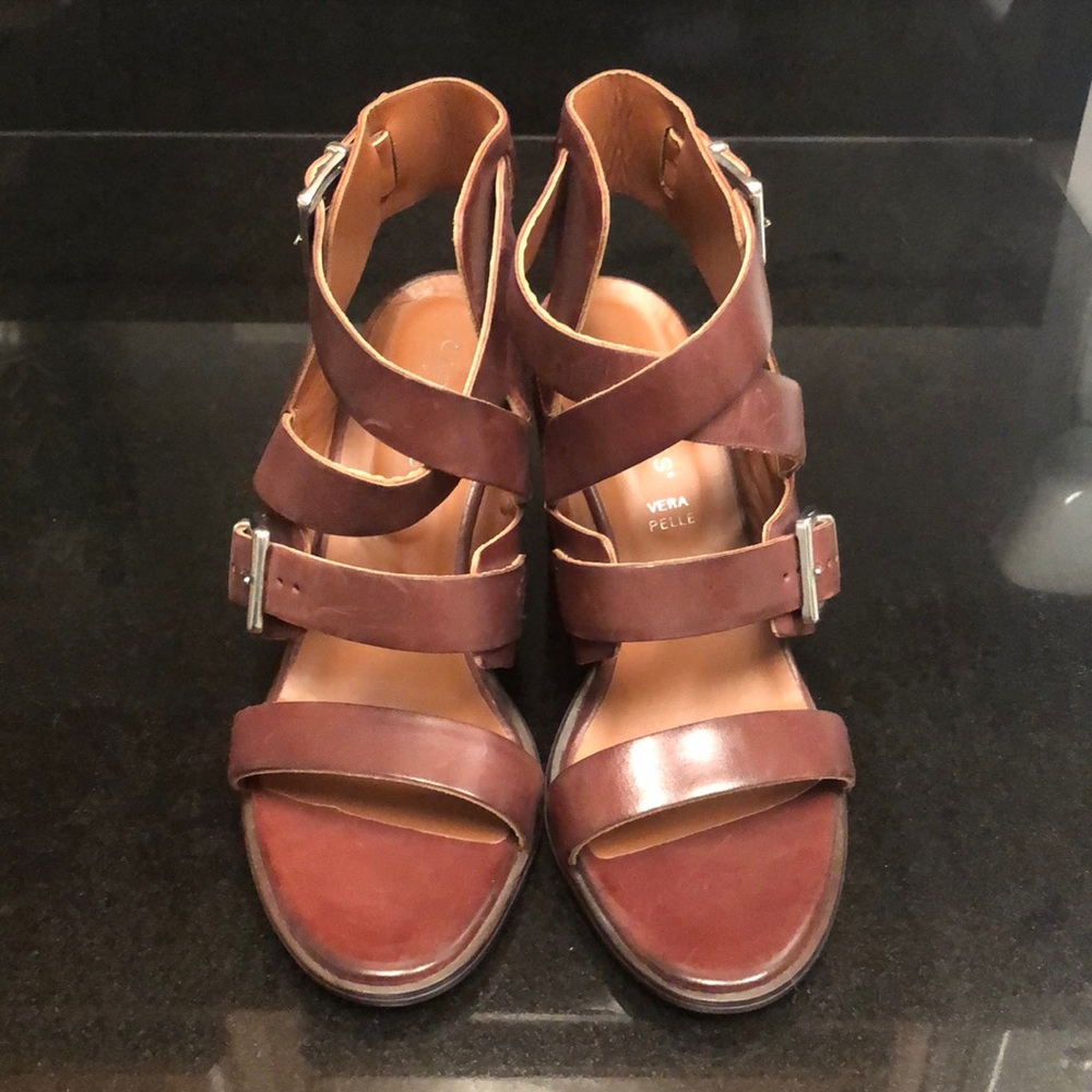 Carmens Padova Strappy Leather Heels 37M